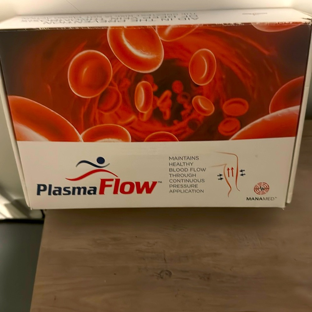 Brand New PLASMA FLOW Manamed Thrombosis DVT Prevention Maintains Blood Flow